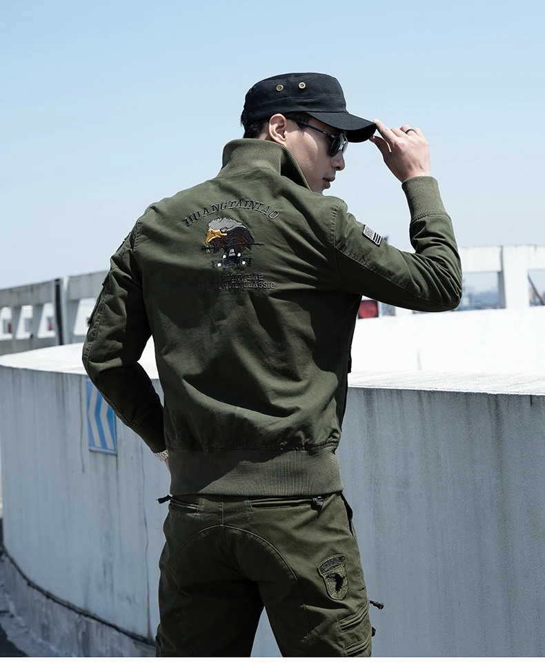 Тактическая куртка пилота Мужская Военная уличная американская уличная Мужская куртка Chaqueta повседневная мужская куртка-бомбер осенняя куртка HH30JK