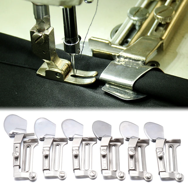 Sewing Machine Presser Foot Hemmer Hemming Foot For Sewing Machine Spiral  Presser Foot Fast Multipurpose Sewing Rolled Hem Foot - AliExpress