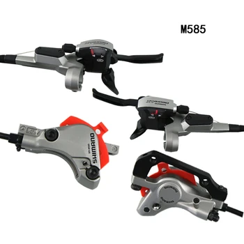 

Free Shipping DEORE LX ST-M585 Mountain Bike Hydraulic Disc Brake/Shift Lever And Caliper Bicycle Parts