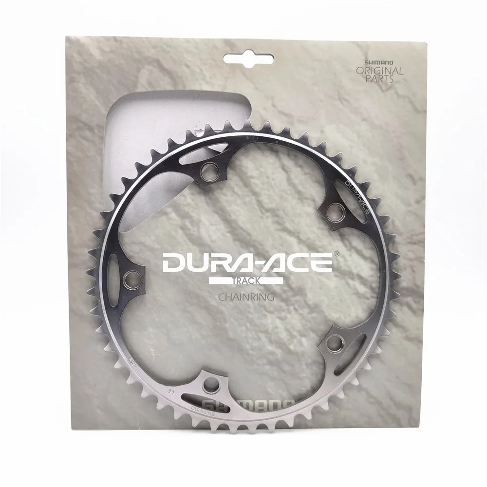 Shimano Dura-Ace FC-7710 Track Chainring 45T 46T 49T 55T 1/2 x 1/8 inch PCD 144 mm | Спорт и развлечения