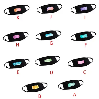 

Unisex Dialog box Printed Mouth Mask Anti-Dust Windproof Breathable Washable Reusable Elastic Earloop Mouth-Muffle