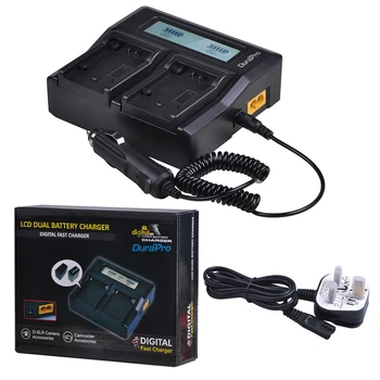 

Durapro 1pc LCD Dual Fast Charger for Sony NP-FV100 FV100 FH100 FH50 NP-FV30 NP-FV50 NP-FV70 SX83E SX63E FDR-AX100E