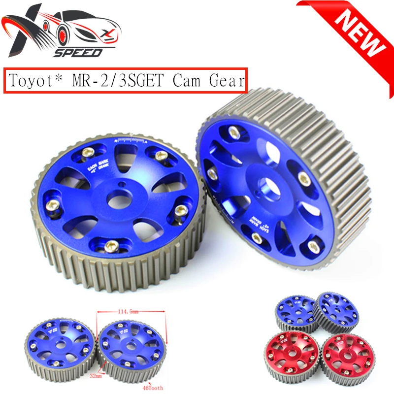 MR-2 3S-GET Cam Gear для Toyot a Celica Регулируемая синхронная передача 2шт XXTYCG01 | Автомобили и