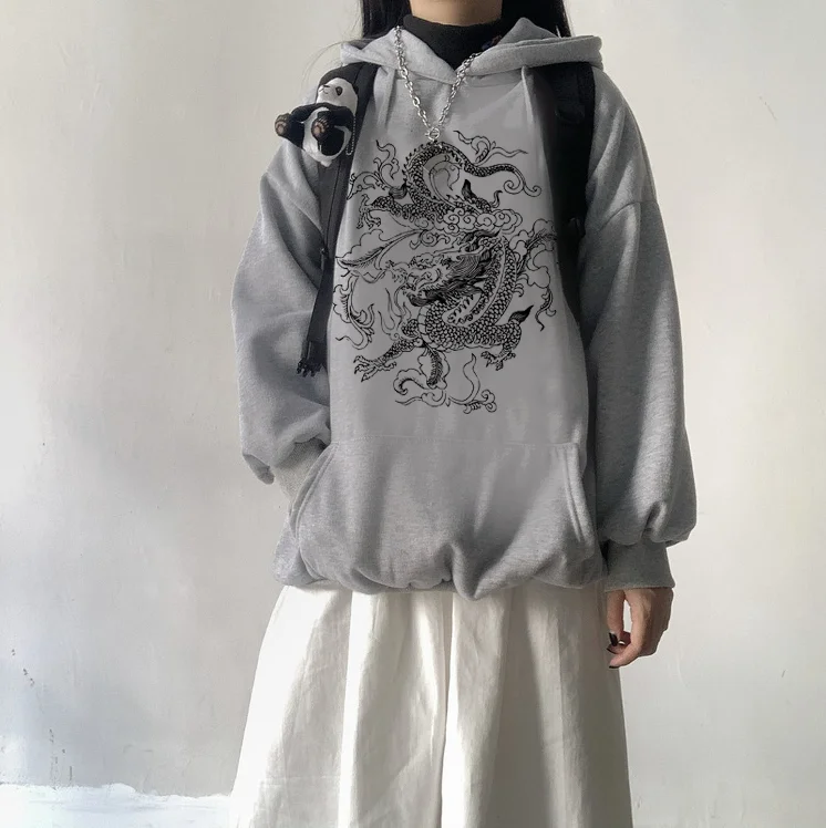 Oversized zwarte hoodie Clearance