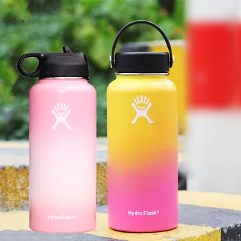 

Stainless Steel Water Bottle Thermos Hydroflask Outdoors Sports Wide Mouth Vacuum Insulated Thermal Tumbler Bottle hydro flask