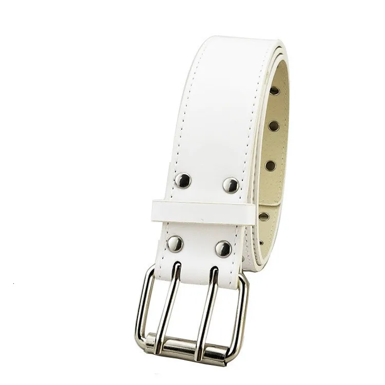 Новинка года. Широкий пояс в стиле панк-рок. Пояс с двойной пряжкой