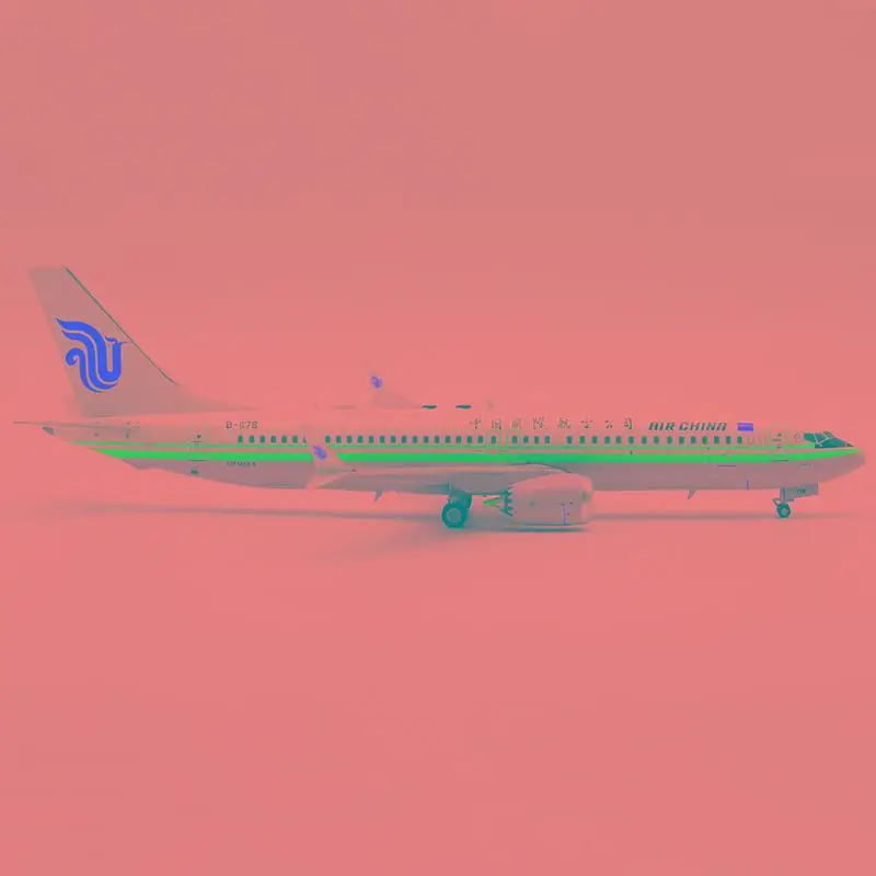 Inflight AIR CHINA BOEING 737 MAX8 B-1178 1/200 литая модель самолета