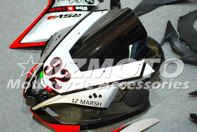 Литьевая Форма ABS Обтекатели комплект подходит для Aprilia RSV4 1000 2009- 09 10 11 12 13 14 пользовательский номер 92