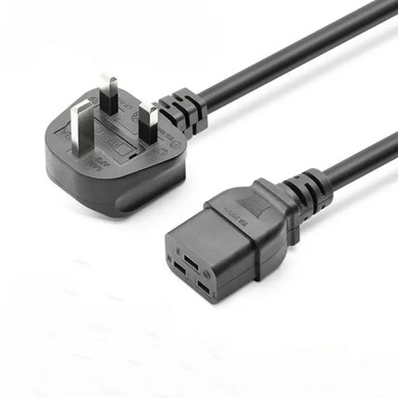 

IEC 320 C19 To Singapore UK 3 Prong Plug Extension Cord For UPS PDU AC Power Cable Adapter Lead Cord 16A 250V 1.8m 3G1.5mm