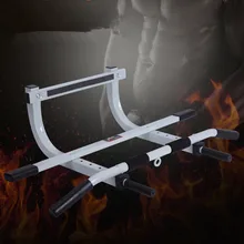 250 кг 38*1,6 мм углеродистая стальная труба функциональная дверь подтягивающий бар Крытый Подбородок Бар домашний тренажерный зал тренировки с эспандерами