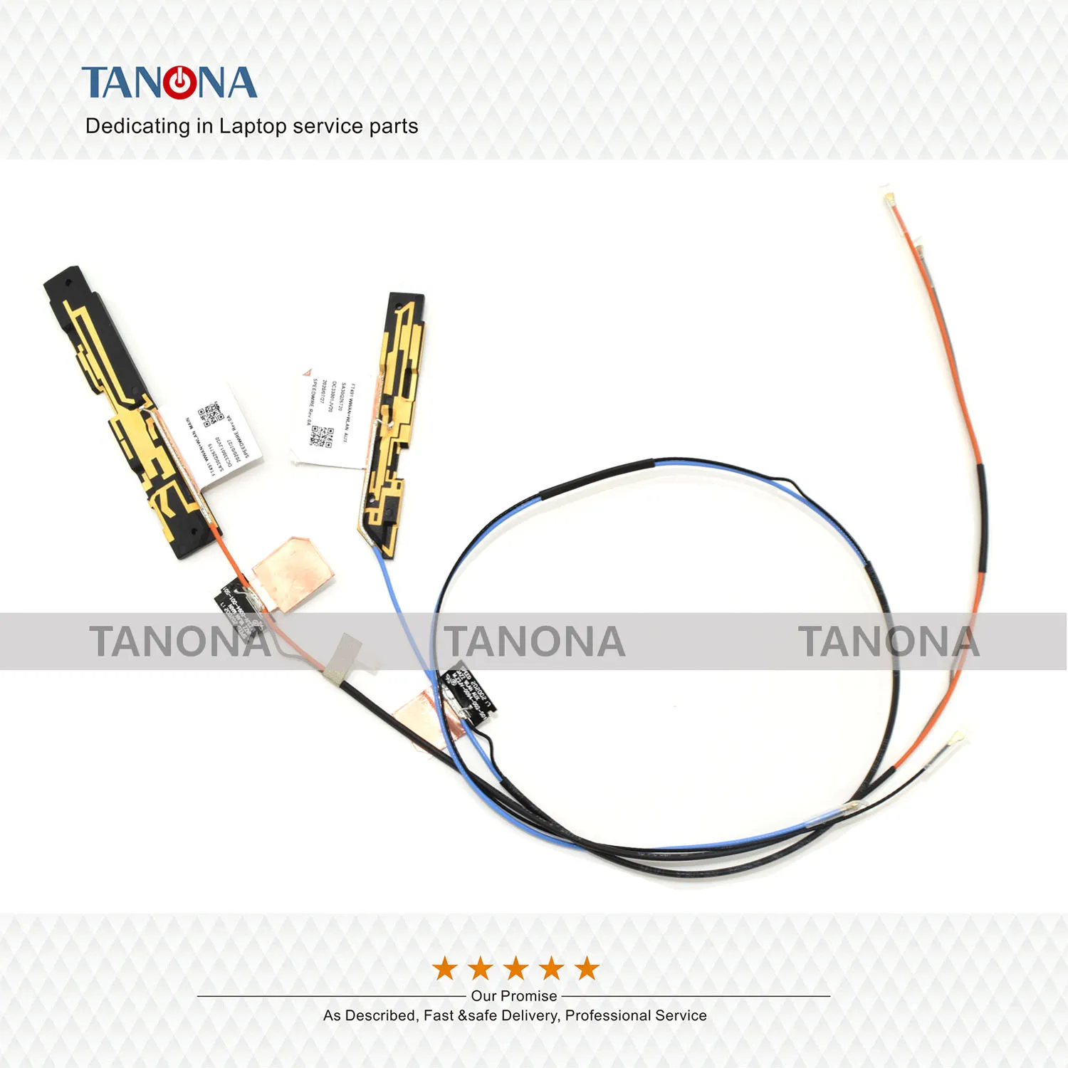 Оригинальный новый комплект антенны 02HM508 02HM509 DC33001JV20 DC33001JV30 для Lenovo ThinkPad T490S 20NX 20NY 4G
