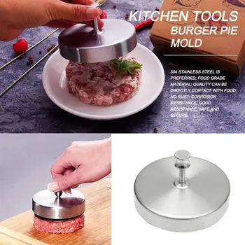 

Pizza Kitchen Tools Stainless Steel Pastry Mold Hamburger Meatball Press Mold DIY Rice Ball Sandwich Fried Egg Mold Press