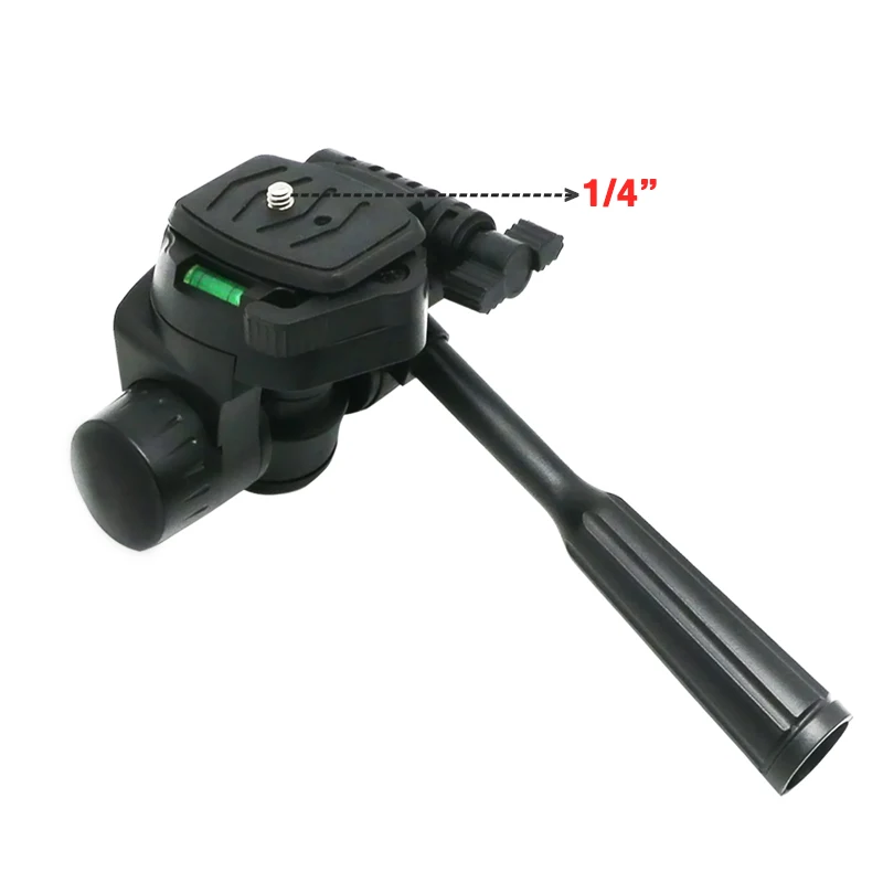 Verstellbarer Stativkopf, tragbarer Laser-Nivellierhalter mit 1/4-Zoll-Schraube für präzise Messungen und Ausrichtung – Detail 2