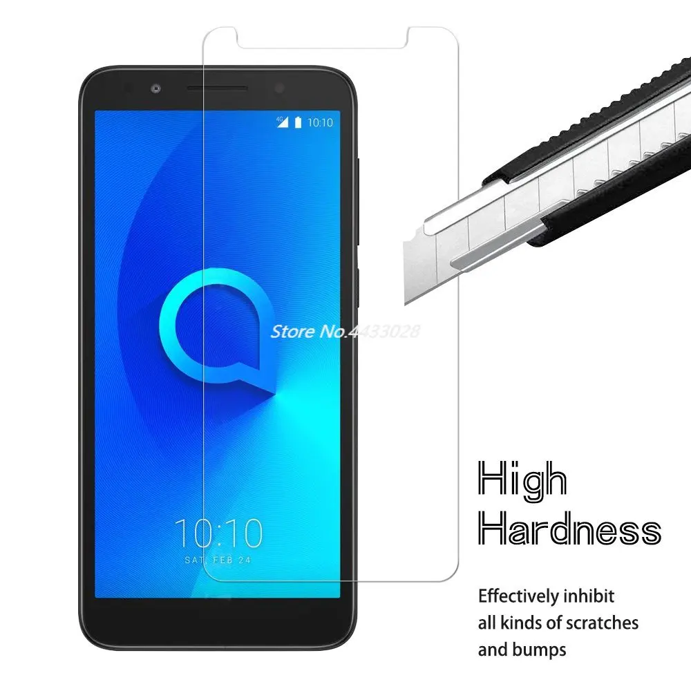 Защитная пленка из закаленного стекла для Alcatel Работает с любым оператором 1 1X 1C S