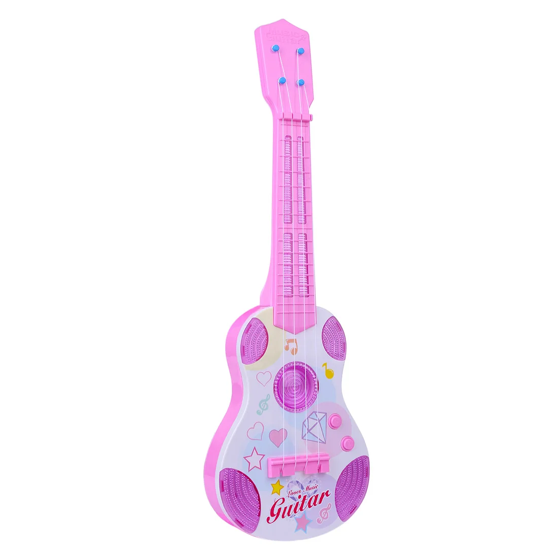 

Children 4 Strings Electronic Ukulele Musical Instrument with Light - 626B