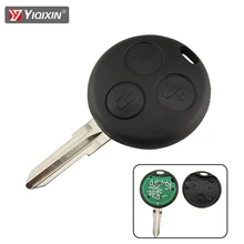 Yiqixin 433mhz remoto carro chave keyless entrada para mercedes benz smart fortwo 450 forfour 451 roadster cidade coupe cabrio 1998-2006