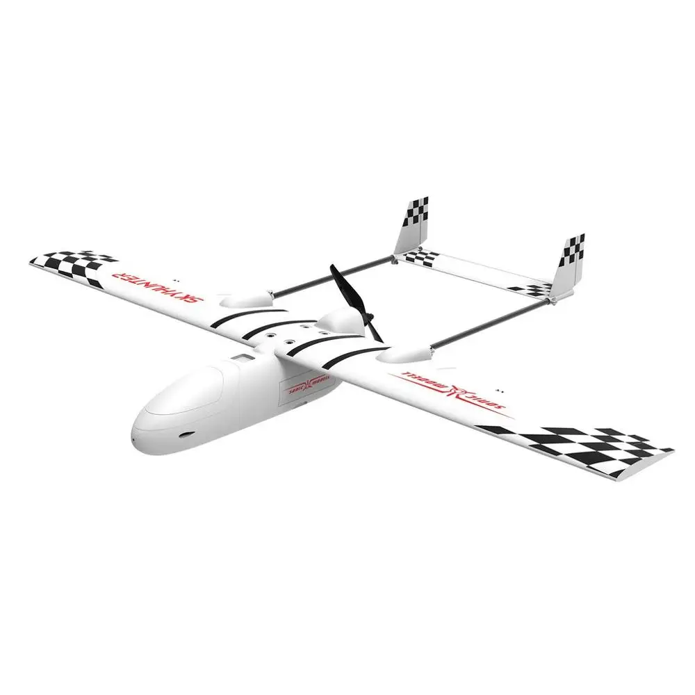 white Новое обновление Skyhunter PNP 1800 мм легкий размах крыльев EPO длинный диапазон FPV uav платформа беспилотный гоночный Квадрокоптер на дистанционном управлении самолет PNP - Цвет: white