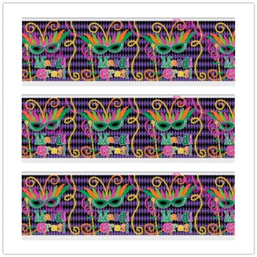 L191130001 Q& N лента 16 мм 22 мм 25 мм 38 мм 50 мм 75 мм Mardi Gras& св. Патрик мультфильм печатных корсажная/враг ленты DIY Швейные банты подарок - Цвет: L191130001