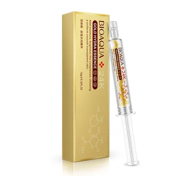 

10ml Pure 24K Gold Essence Hyaluronic Acid Moisturizing Whitening Anti Aging Face Skin Care Anti Wrinkle Day Cream New Arriva