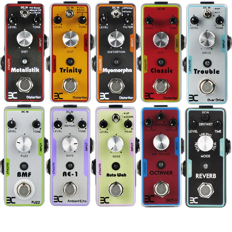 Акустическая гитара электрогитара педаль для басовых эффектов Stompbox педаль аналоговая выделенная Moen Buffalo мульти голосовая запись видео