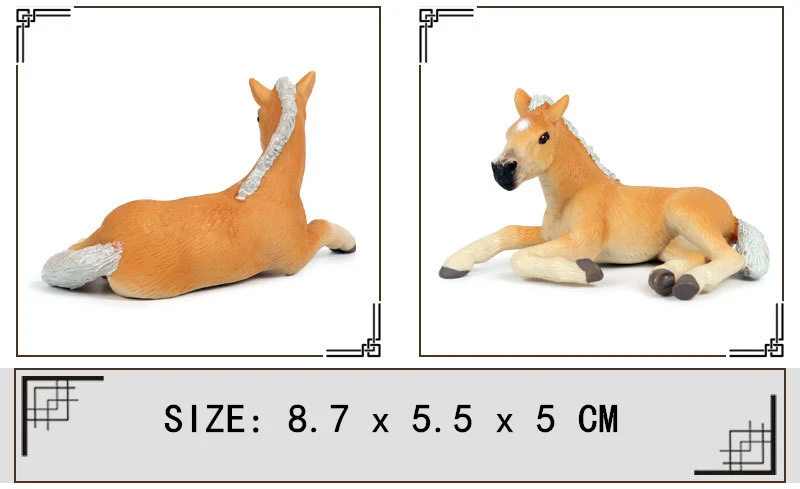 Детские модели диких животных, лошадиный галоп, лошадиный галоп, Лошадиная игрушка