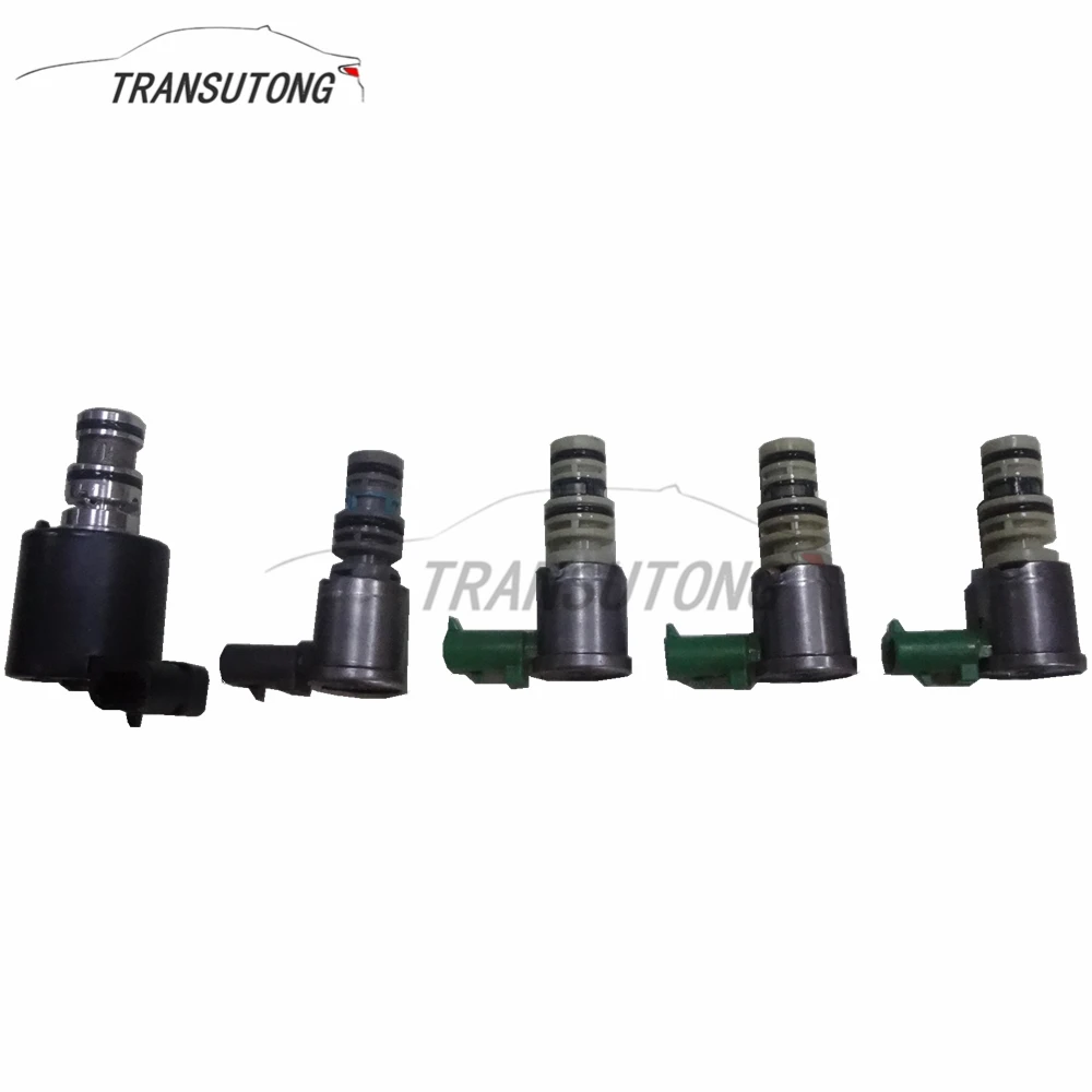 5 шт. 5L40E коробка передач Master Shift EPC TCC Блокировка соленоидов комплект клапанов