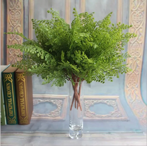 7 вилок гингко лист искусственный цветок из шелка Цветок Искусственный завод лес