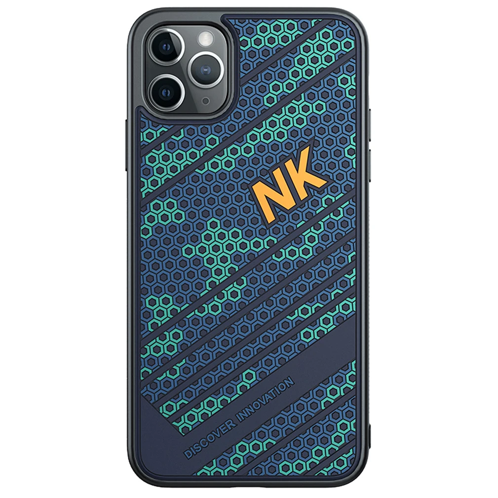 Для Apple iPhone 11 Pro Max чехол NILLKIN Striker чехол 3D Текстура ТПУ силиконовый спортивный стиль PC задняя крышка для iPhone11 Pro