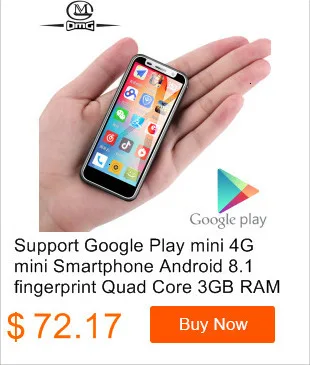 K-TOUCH маленький Маленький разблокированный Супер Мини android смартфон android 8,1 3," Лицо ID телефоны MTK6580 четырехъядерный мобильный телефон