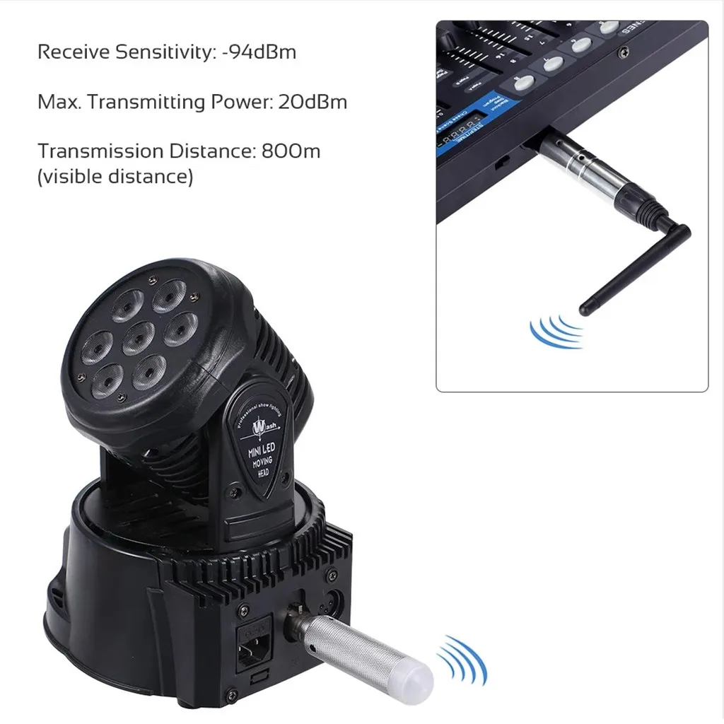 DMX512 Dfi контроллер 2,4G беспроводной передатчик приемник для дискотеки DJ вечерние беспроводной приемник адаптер conrtol комплект