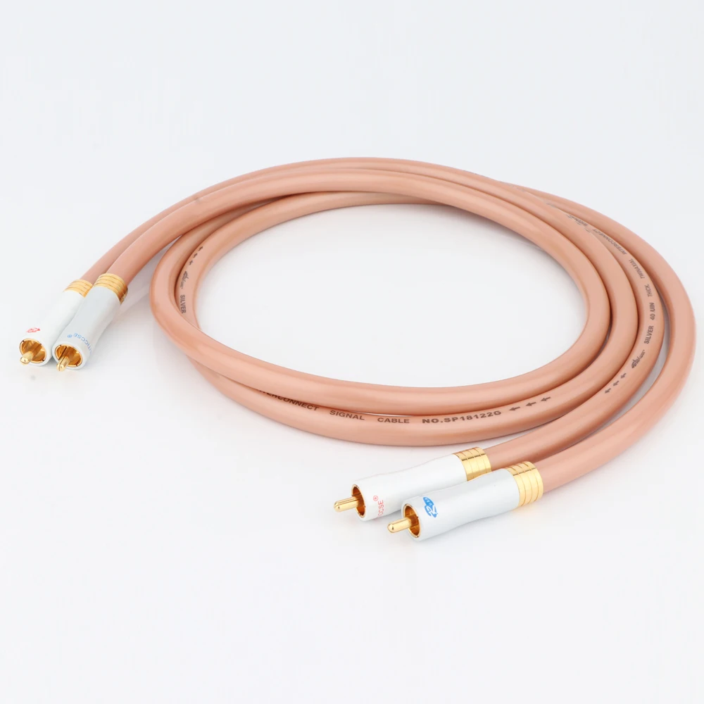 

Linn OCC медный аудиокабель RCA Hifi соединительный кабель с позолоченным разъемом RCA