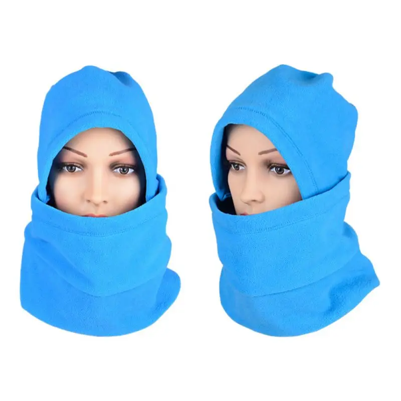 Dismountable Multifunctional Cycling Mask Windproof Snow Skiing Fleece Keep Warm Winter Mask for Camping Hiking Outdoor Sports