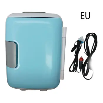 

4L Portable Compact Personal Fridge Cools & Heats Great for Bedroom Office Car Dorm Portable Makeup Skincare Fridge For Car Home