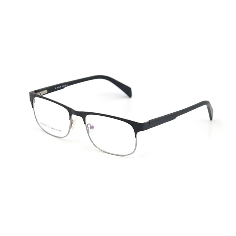 

Senta Square Glasses Frames For Men Alloy Classical Eyeglasses Black Red Blue Optical Prescription Myopia Hyperopia Eyewear
