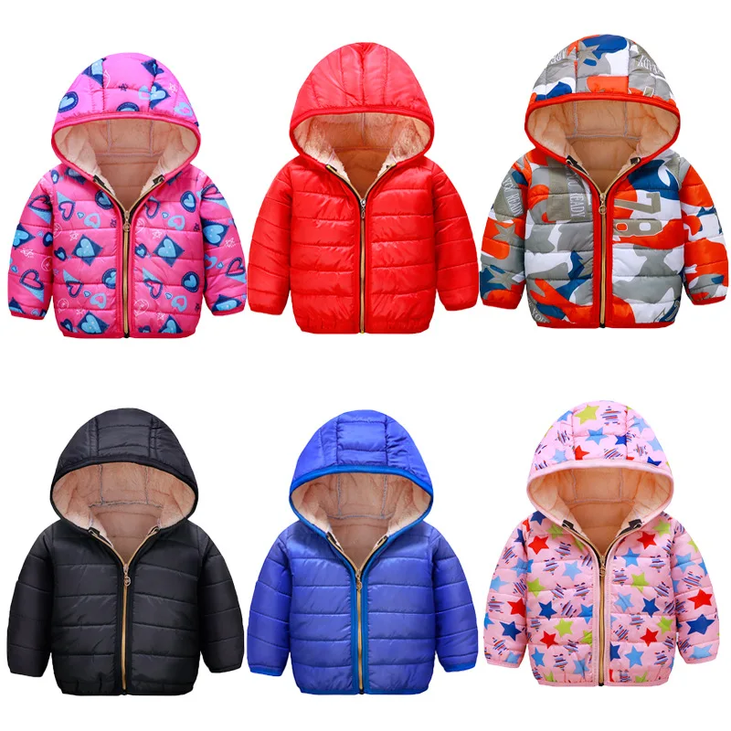 Baby Boys Jacket Autumn Winter Jacket for Boys Children Jacket Kids Hooded Warm Outerwear Coat for Boy Clothes 3 4 5 6 7 8