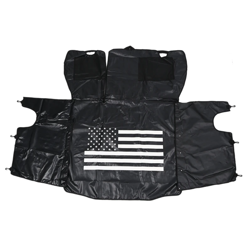 

Dog Car Seat Cover Cargo Liner for Jeep Wrangler JK JKU 4-Doors 2007~2018 Waterproof Nonslip Washable Duty - All Weather Odorles