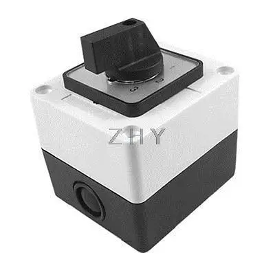 

Ui 660V Ith 20A Rotary Selector 0-3 Position Changeover Cam Switch