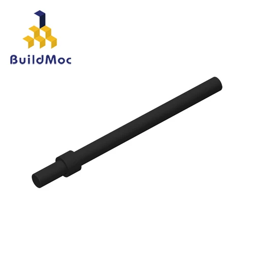 BuildMOC 63965 18274 бар 6L с Стоп-кольцом для строительных блоков части DIY логотип развивающие творческие подарочные игрушки - Цвет: Светло-зеленый