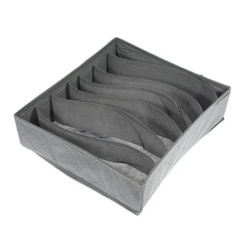 

3 pcs storage box storage box basket sock organization underwear tie bamboo charcoal foldable