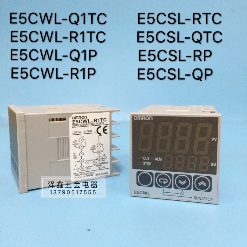 

Temperature Control Instrumentation E5CWL-Q1TC R1TC R1P Q1P E5CSL-RTC E5CSL-QTC QP RP