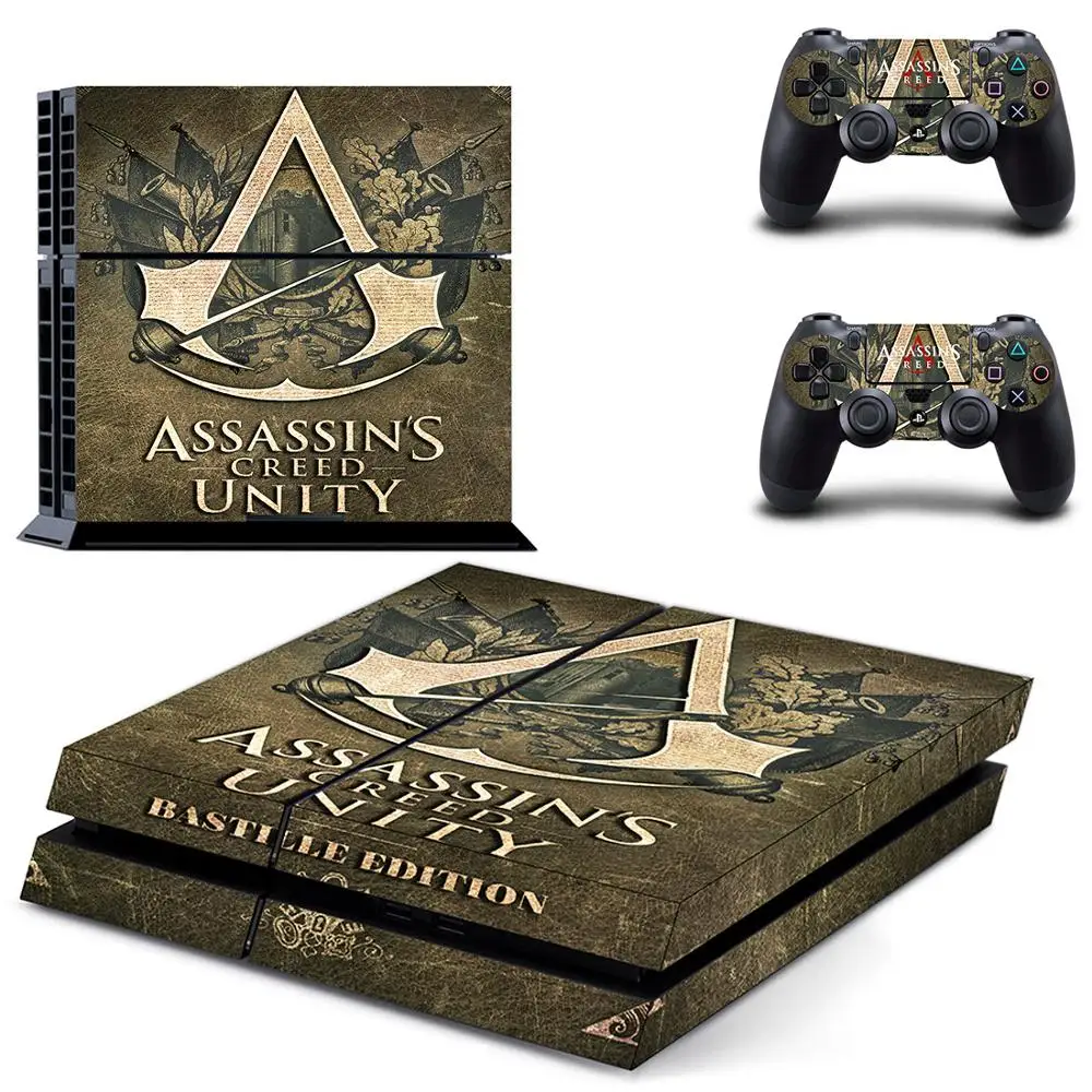 DPTM1727 Assassins Creed наклейка s PS4 Кожа Наклейка Play station 4 наклейки Pegatinas Adesivo для консоли playstation 4 и 2 контроллера - Цвет: DPTM1727