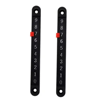 

1pair Multipurpose Easy Read 0 To 9 Marker Manual Operating Foosball Score Counter Table Game Cursor Design Soccer Indicator