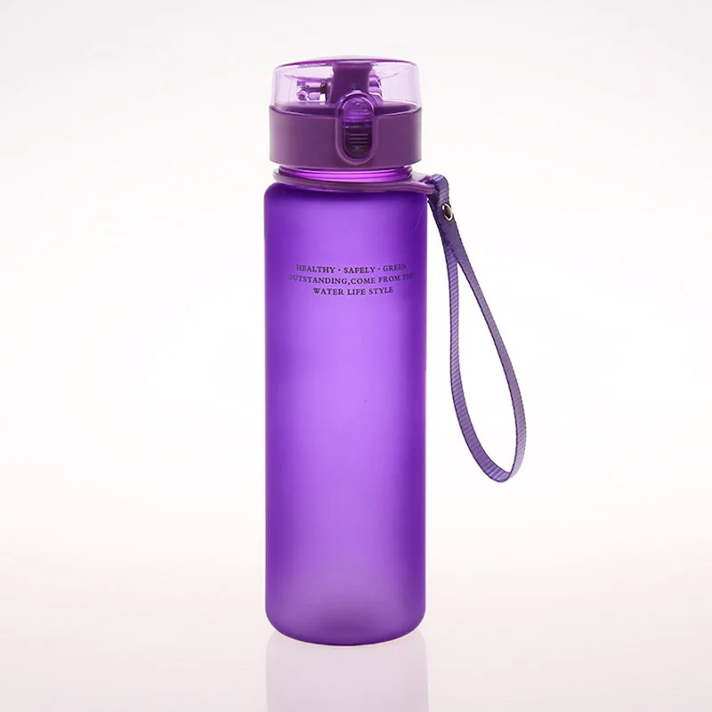 Высокое качество, 400 мл, 560 мл, герметичная, Спортивная, для воды, для пеших прогулок, на открытом воздухе, портативная, герметичная, тритановая пластиковая бутылка для напитков
