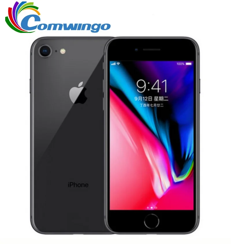 Оригинальный Apple iphone 8 8plus 64 ГБ/256 ГБ LTE камера 12 МП шестиядерный IOS 3D iphone8 iphone8plus |