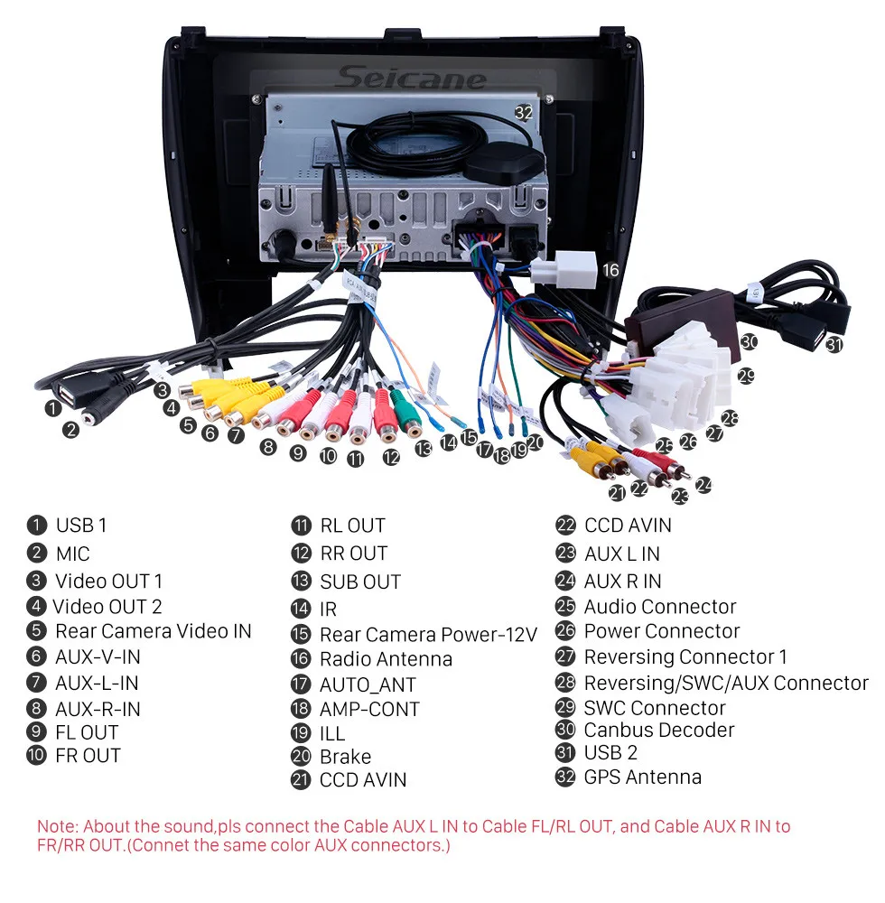 Seicane Автомобильный gps 10," Android 9,0 навигация авто радио для Toyota Camry(Американская версия) ips Carplay поддержка резервная камера