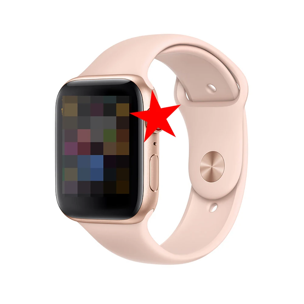 Pink MRSVI Новые водонепроницаемые мужские и женские Bluetooth Смарт-часы серии W54 Смарт-часы для Apple iOS iPhone Xiaomi Android смартфон - Цвет: Pink