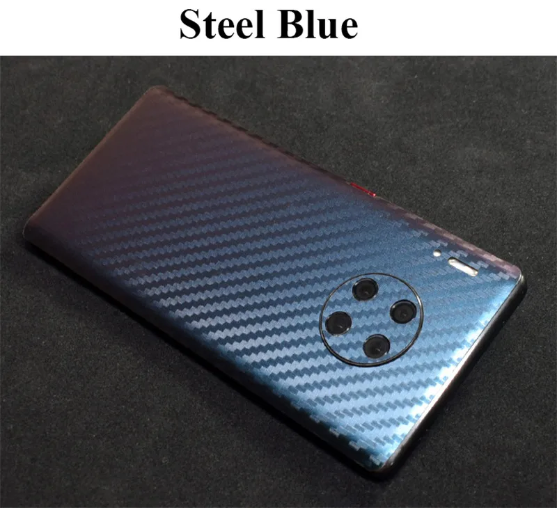 Для huawei mate 30/30 Pro 3D градиентное углеродное волокно полное заднее покрытие Наклейка защитная пленка для телефона