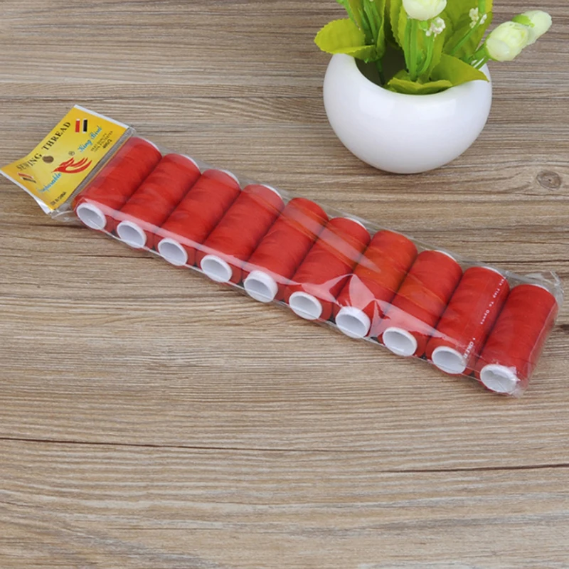 Description Picture 5 of item10pcs/set Colorful Polyester Sewing Thread Machine Embroidery Thread Spool Home Supplies