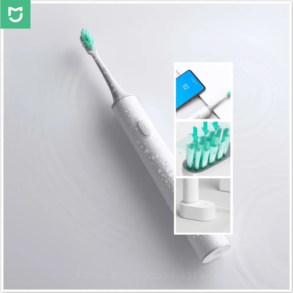

Xiaomi MIJIA Sonic electric toothbrush T500 smart tooth cleaning teeth personalized custom clean tooth Xiomi electric toothbrush