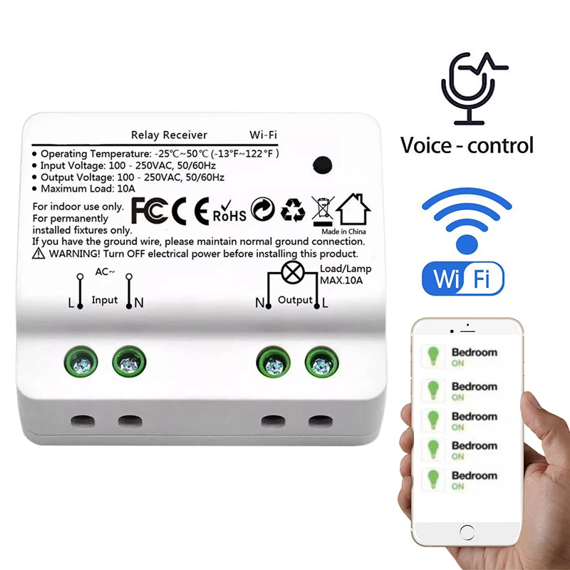 Mr Tuya Smart Life WiFi переключатель модуль 15A Alexa Echo Google Home Голосовое управление приложение огни на дистанционном управлении набор таймер для устройства